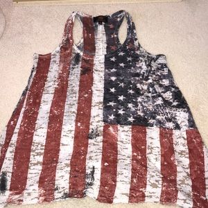 American flag shirt